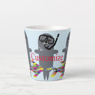 Grey Seal Thunder_Cove Latte Mug