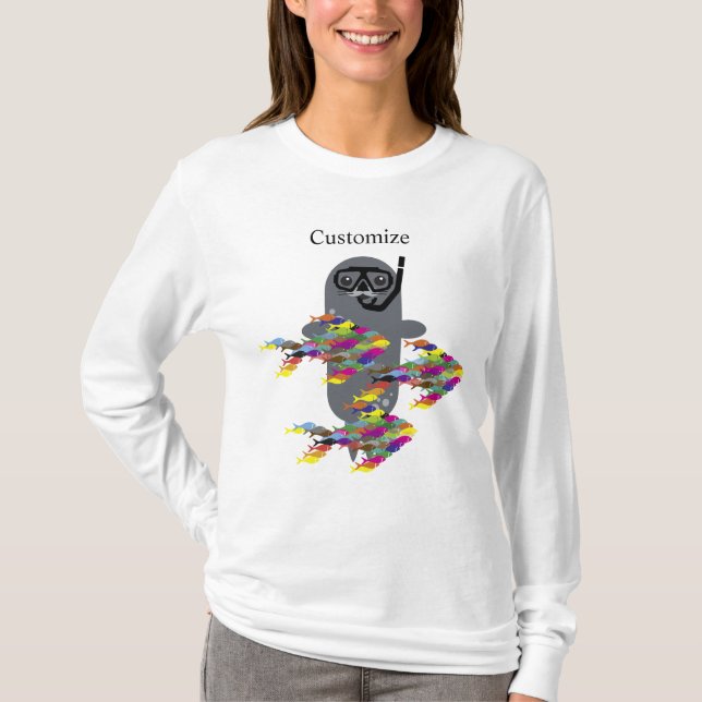 Grey Seal Thunder_Cove  T-Shirt (Front)