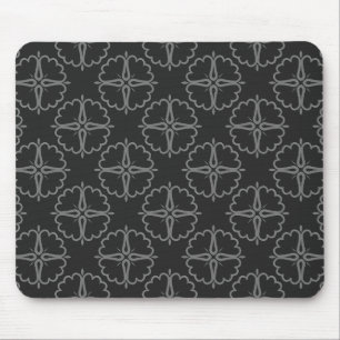 grey seamless pattern on mouse pad