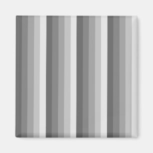 Grey shadow stripes magnet