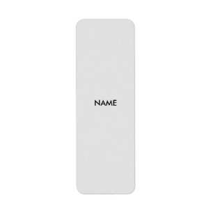 GREY SIMPLE NAME ADDRESS LABEL