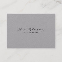 Grey Slim Modern Trendy Charming Minimalist