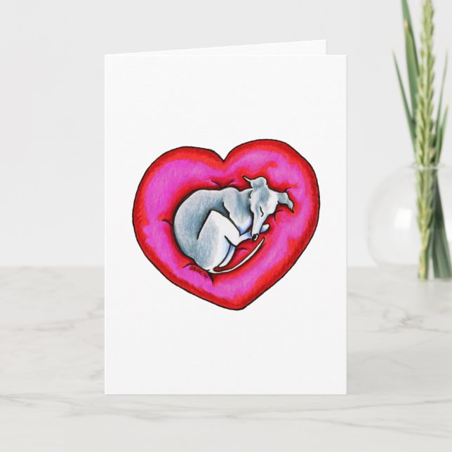 Grey Snuggle Bug Card (Front)