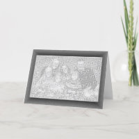 Grey Speckled (photo frame)