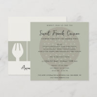 GREY SPOON FORK COOKING CLASS INVITE TEMPLATE