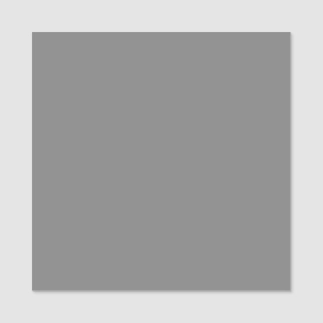 Grey Square Name Tag (Front)