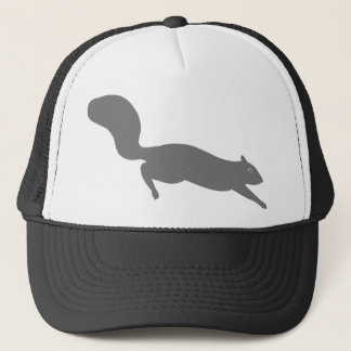 Grey Squirrel Running | Wildlife | Wild Animal Trucker Hat