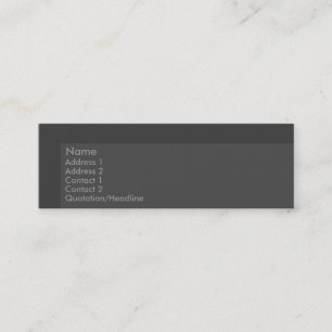 Grey Stone Business Card