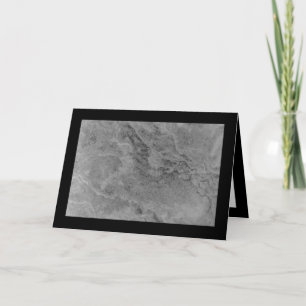 Grey Stone Pattern Card