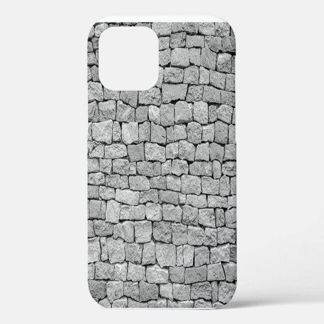 Grey stone wall, abstract background. Case-Mate iPhone case (Back)