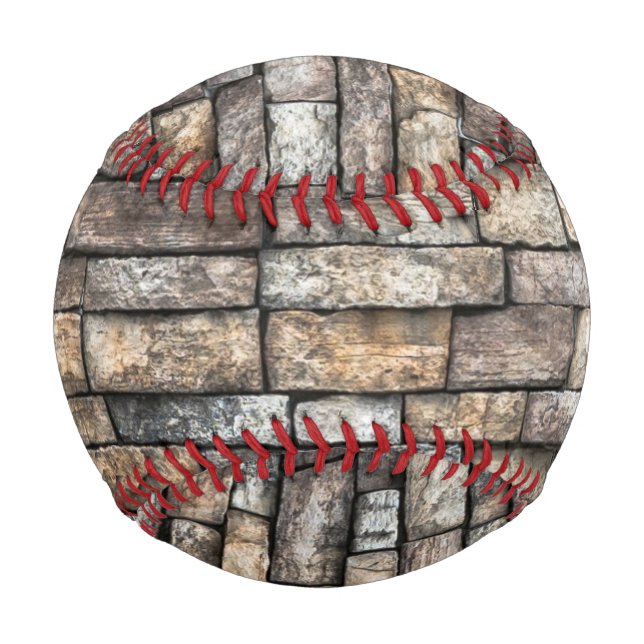Grey Stone Wall Baseball (Front)