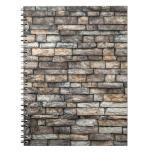 Grey Stone Wall Notebook