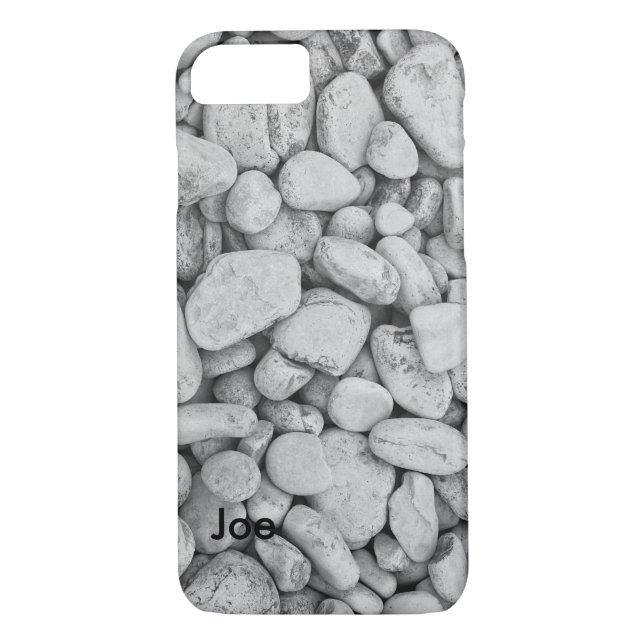 Grey Stones iPhone 7 Case (Back)