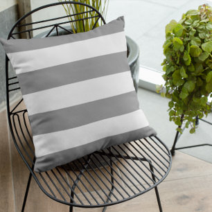 Grey Stripe Cushion