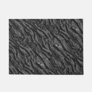 Grey Striped Camo Doormat