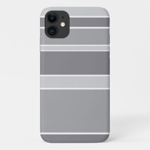 Grey stripes Case-Mate iPhone case