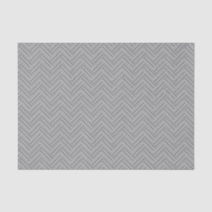 Grey stripes double weave pattern tissue paper