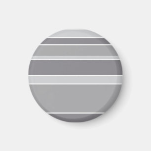 Grey stripes magnet