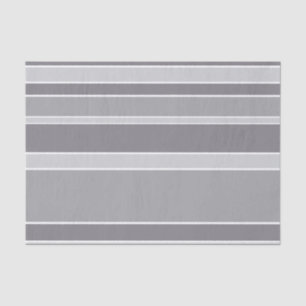 Grey stripes tissue paper