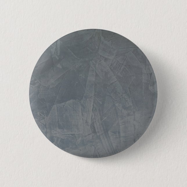 Grey Suede 6 Cm Round Badge (Front)