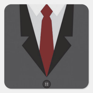 Grey Suit Stickers