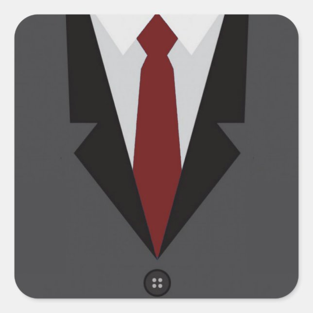 Grey Suit Stickers (Front)