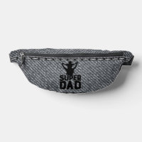 Grey Super Dad Happy Fathers Day 2024 