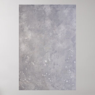 Grey surface poster