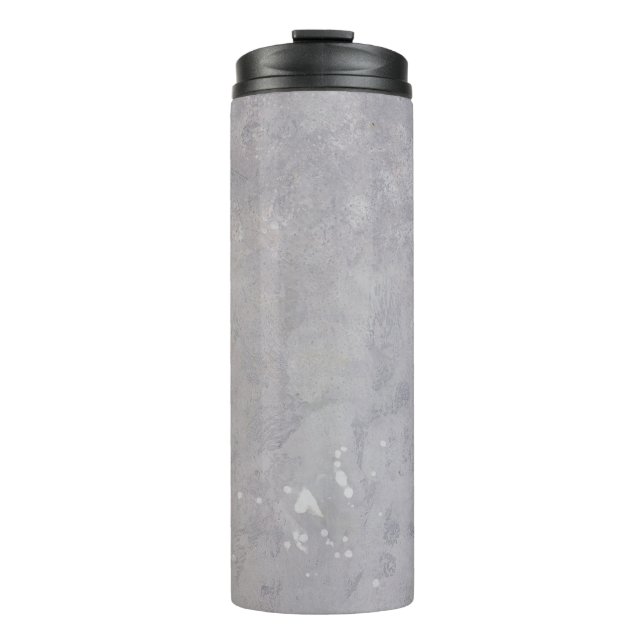 Grey surface thermal tumbler (Front)