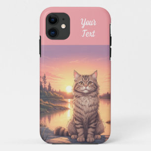 Grey Tabby Cat by Lake Case-Mate iPhone Case