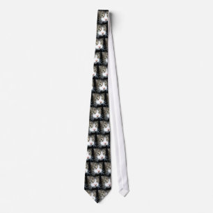 Grey Tabby Tie