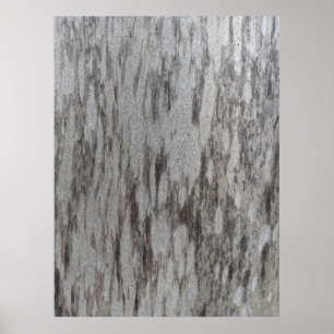 Grey textile poster