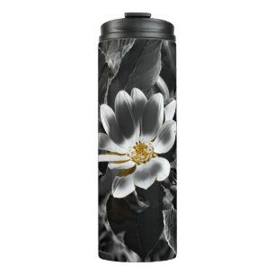 Grey thermal tumbler