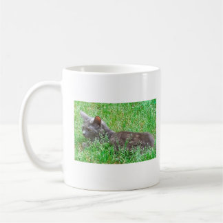 Grey Tortie Cat Coffee Mug