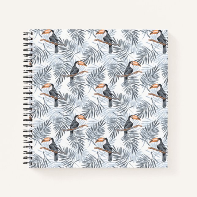 Grey Toucan Notebook (Front)