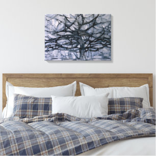 Grey Tree Canvas Print