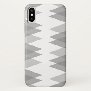 Grey triangles Case-Mate iPhone case