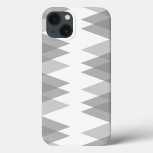 Grey triangles Case-Mate iPhone case