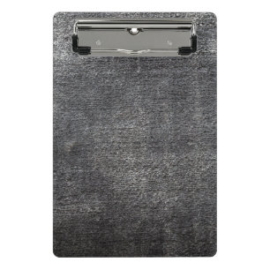 Grey velours anthracite carpet vintage rug mini clipboard