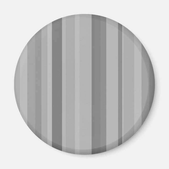 Grey vertical stripes magnet (Front)
