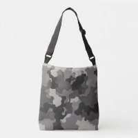 Grey Vintage Camo Realistic Worn Out Effect