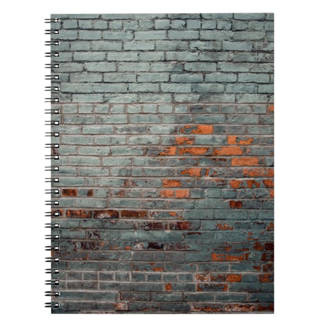 Grey wall paint notebook (Front)