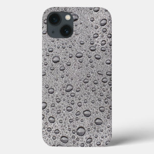 Grey water droplets Case-Mate iPhone case