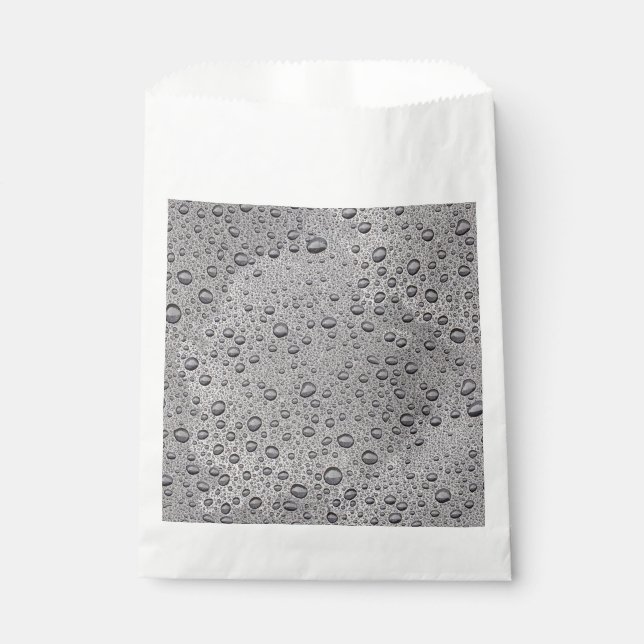 Grey water droplets favour bags (Front)