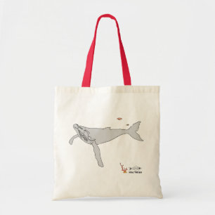 Grey Whale Tote Bag