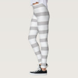 Grey White Candy Stripes Leggings<br><div class="desc">Grey White Candy Stripes Leggings.</div>