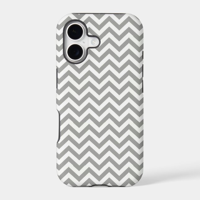 Grey White Chevron (Back)