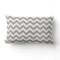 Grey & White Chevron Stripes