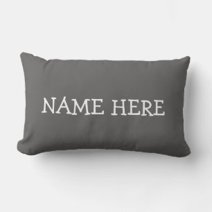 Grey & White Sheep Throw Pillow