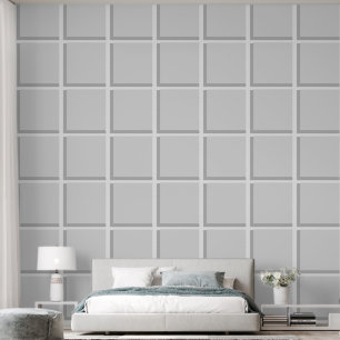 Grey White Squares Lattice Grey Wallpaper